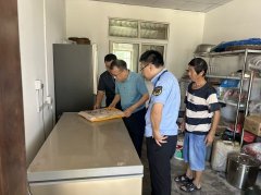 如部门食材未按要求分放